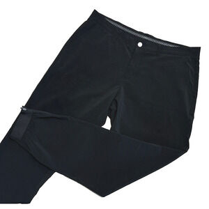 Primo Golf Joggers Mens 36 Regular Black Tapered Ankle Zip Stretch Performance